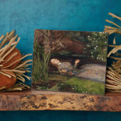 Ophelia door John Everett Millais Fotoplaat (Zijkant)