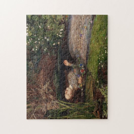Ophelia door John Everett Millais Legpuzzel (Verticaal)