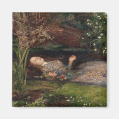 Ophelia door John Everett Millais Magneet (Voorkant)
