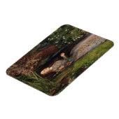 Ophelia door John Everett Millais Magneet (Linkerzijde)