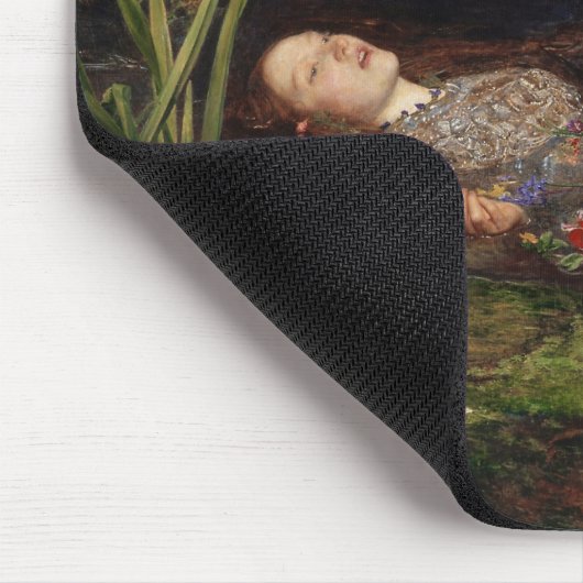 Ophelia door John Everett Millais Muismat (Hoek)