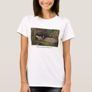 Ophelia door John Everett Millais T-shirt