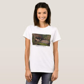 Ophelia door John Everett Millais T-shirt (Voorkant volledig)