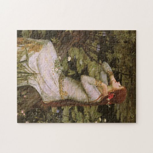 Ophelia door John Waterhouse Puzzle Legpuzzel (Horizontaal)