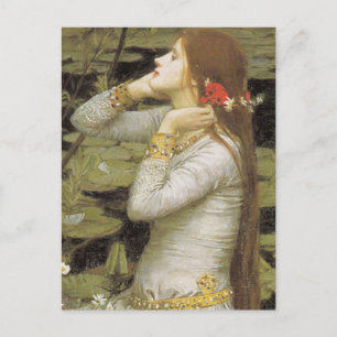 OPHELiA, door John William Waterhouse, 1894 Briefkaart