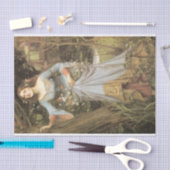 Ophelia door John William Waterhouse - 1910 Tissuepapier (Craft)
