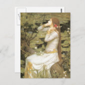 Ophelia door John William Waterhouse Briefkaart (Voorkant / Achterkant)