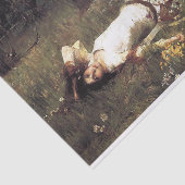 Ophelia, door John William Waterhouse Decoupage Tissuepapier (Detail)