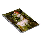 Ophelia door John William Waterhouse Notitieboek (Rechterzijde)
