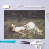 Ophelia door John William Waterhouse Tissuepapier (Craft)
