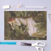 Ophelia door John William Waterhouse Tissuepapier (Craft)