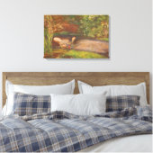 Ophelia door Millais, Victoriaans Kunst Canvas Afdruk (Insitu (Slaapkamer))