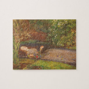 Ophelia door Millais,  Victoriaans Kunst Legpuzzel