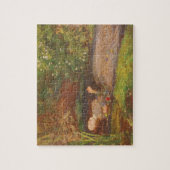 Ophelia door Millais,  Victoriaans Kunst Legpuzzel (Verticaal)