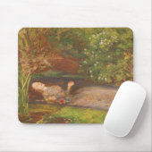Ophelia door Millais,  Victoriaans Kunst Muismat (Met muis)