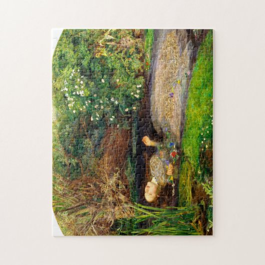 Ophelia door Sir William Everett Millais Legpuzzel (Verticaal)