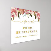 Ophelia Elegant Echte Folie Gereserveerd Trouwteke Folie Afdrukken (Laagn)