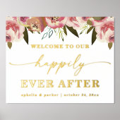 Ophelia Elegante Echte Folie Gelukkig Nooit Na Folie Afdrukken (Voorkant)