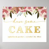 Ophelia Elegante Echte Folie Hebben Een Taart Trou Afdrukken (Voorkant)