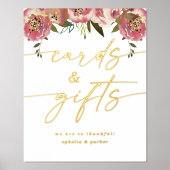 Ophelia Elegante Kaarten en geschenken Echte Folie Folie Afdrukken (Voorkant)