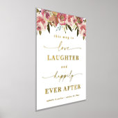 Ophelia elegante receptie op deze manier bruiloft  folie afdrukken (Laagn)