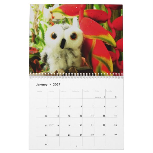 Ophelia en vrienden 2009 kalender (Jan 2027)
