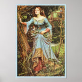 Ophelia Fine Art Poster (Voorkant)