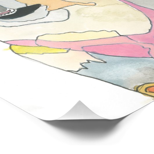 Ophelia Foto Afdruk (Hoek)