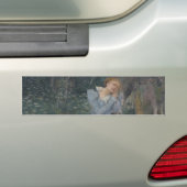 Ophelia (Huilende vrouw) (door Jules Bastien-Lepag Bumpersticker (Op auto)