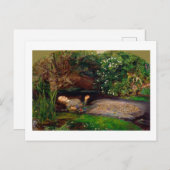 Ophelia, John Everett Millais, 1851-1852 Briefkaart (Voorkant / Achterkant)