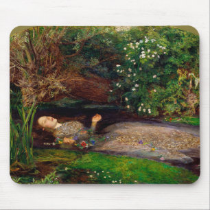 Ophelia, John Everett Millais, 1851-1852 Muismat