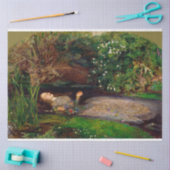 Ophelia, John Everett Millais, 1851-1852 Tissuepapier (Craft)