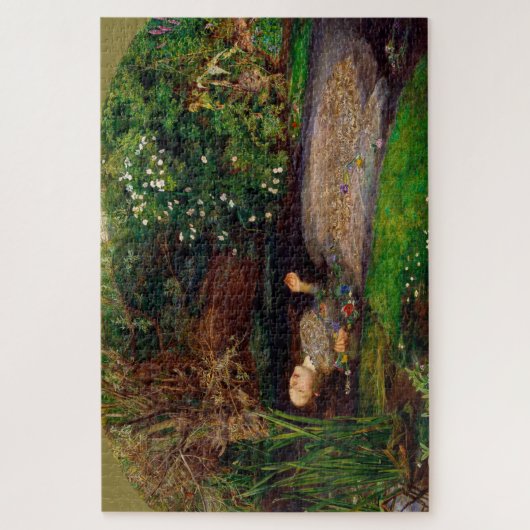 Ophelia, John Everett Millais Legpuzzel (Verticaal)