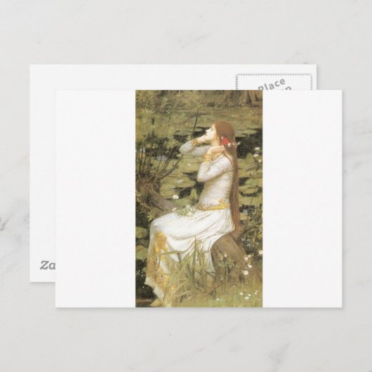 Ophelia - John William Waterhouse (1894) Briefkaart (Voorkant / Achterkant)