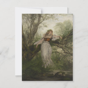 Ophelia Kunst van Victor Müller Ansichtkaart Briefkaart