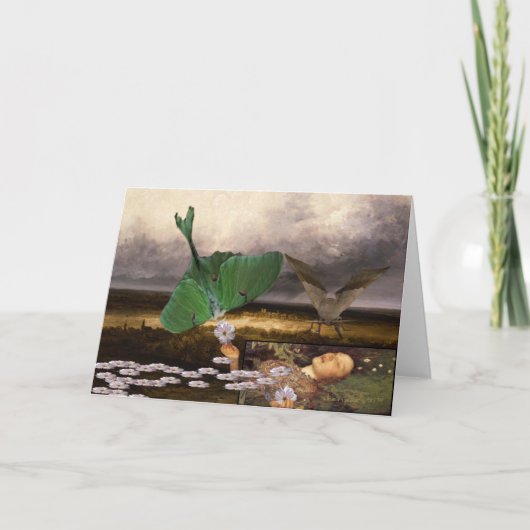 Ophelia met de Kaart van Motten (Voorkant)