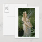 Ophelia (olie op canvas) briefkaart (Voorkant / Achterkant)