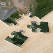 Ophelia (olie op canvas) legpuzzel (Zijkant)