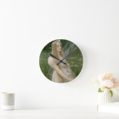 Ophelia (olie op canvas) ronde klok (Huis)