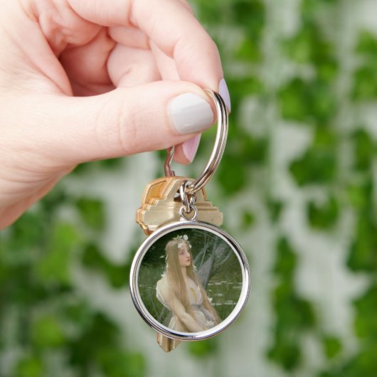 Ophelia (olie op canvas) sleutelhanger (Hand)