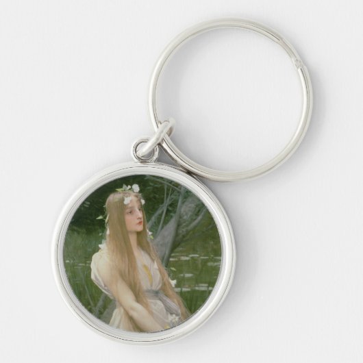 Ophelia (olie op canvas) sleutelhanger (Voorkant)