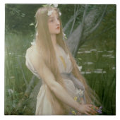 Ophelia (olie op canvas) tegeltje (Voorkant)