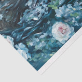 Ophelia Omgeven Door Bloemen Decoupage Tissuepapier (Detail)