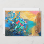 Ophelia onder de bloemen | Odilon Redon (Voorkant)