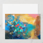 Ophelia onder de bloemen | Odilon Redon (Voorkant / Achterkant)