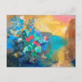 Ophelia onder de bloemen | Odilon Redon Briefkaart (Voorkant)