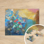 Ophelia onder de bloemen | Odilon Redon Fine Art Legpuzzel<br><div class="desc">Aangepast gedrukte puzzelpuzzel is voorzien van Ophelia Onder de Flowers (1905-1908) door de Franse kunstenaar Odilon Redon. Het oorspronkelijke werk is oliepastel op papier. Klik op Aanpassen om de grootte te wijzigen of het ontwerp aan te passen.</div>