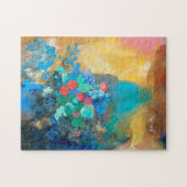 Ophelia onder de bloemen | Odilon Redon Legpuzzel (Horizontaal)