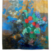 Ophelia onder de Flowers (detail), Redon Douchegordijn (Voorkant)