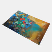 Ophelia onder de Flowers, Redon Deurmat (Schuin)